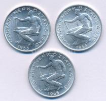 1953. 50f Al + 1965. 50f Al + 1966. 50f Al T:1,1-
Adamo F5.1