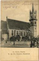 1918 Beszterce, Bistritz, Bistrita; Ágostai hitvallású evangélikus templom / church