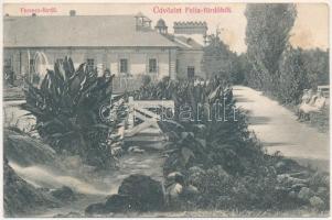 1907 Félixfürdő, Félikszfürdő, Baile Felix; Ferenc fürdő. Özv. Vermes Bernátné / spa (fl)