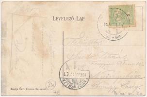 1907 Félixfürdő, Félikszfürdő, Baile Felix; Ferenc fürdő. Özv. Vermes Bernátné / spa  (fl)