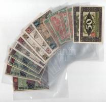 Németország/ Weimari Köztársaság 1921-1922. 15db-os vegyes szükségpénz tétel T:I,I-
Germany / Weima...