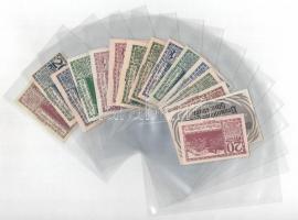 Ausztria 1920-1921. 15db-os vegyes szükségpénz tétel, közte 1db német T:I,I- Austria 1920-1921. 15pcs of various necessity notes, including 1pc German C:UNC,AU