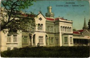 1926 Zsombolya, Hatzfeld, Jimbolia; Csitó kastély / Schloss / castelul / castle (EK)