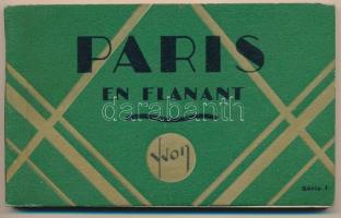 Paris en flanant. Yvon Serie I. - postcard booklet with 20 postcards