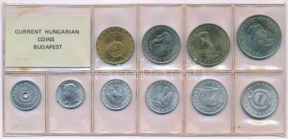 1983. 2f-20Ft (10xklf) érmés forgalmi sor fóliatokban T:1