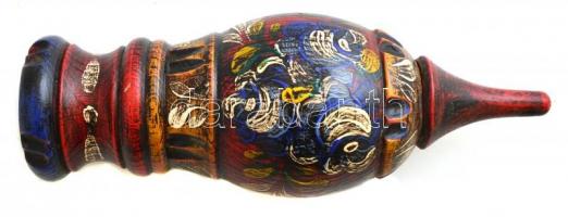 Osvaldo Morode. Felakasztható fali kaspó. Kézzel festett, jelzett, hibátlan. 23 cm