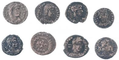 Római Birodalom ~IV. század 8xklf Br follis T:3
Roman Empire ~4th Century 8xdiff Br follis C:F