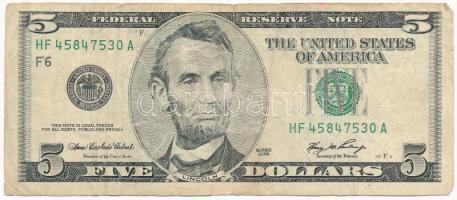 Amerikai Egyesült Államok 2005. 5$ T:III USA 2005. 5 Dollars C:F