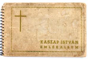 cca 1930 Kaszap István fotófüzet 20 képpel. 9x14 cm