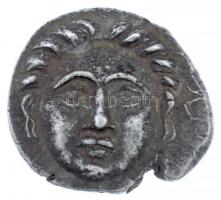 Thrákia / Apollónia Pontica Kr. e. ~IV. század Diobol Ag (0,95g) T:2 rep. Thrace / Apollonia Pontica ~4th century BC Diobol Ag (0,95g) C:XF crack