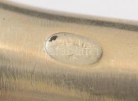 Alpakka evőeszköz készlet díszdobozban. Komplett, jelzett