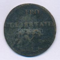 1704. X Poltura Cu "II. Rákóczi Ferenc" (7,22g) T:3 
Hungary 1704. X Poltura Cu "Fra...