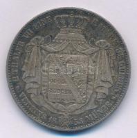 Német Államok / Szászország-Albertine 1855F 2 Tallér Ag "Johann" (37,07g) T:2 patina, ph.
...