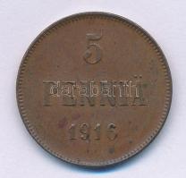 Vegyes: Finnország 1916. 5p Cu "II. Miklós" + Görögország 1930. 5D Ni T:2 egyiken fo.
Mix...