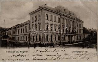 1900 Máramarossziget, Sighetu Marmatiei; Igazságügyi palota / Palace of Justice