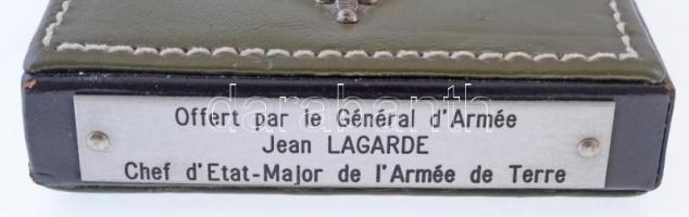 Franciaország 1974-1980. "E.M.A.T. (Etat-Major de l'Armée de Terre)" ezüstpatinázott ...