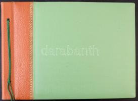 Beragasztásra alkalmas képeslap album  / postcard album for gluing in