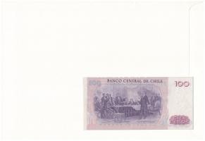 Chile 1983. 100P felbélyegzett borítékban, bélyegzéssel T:I Chile 1983. 100 Pesos in envelope with s...