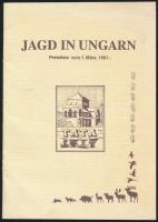 1991 Jagd in Ungarn. Vadászati árukatalógus. Tata, 1991, Komturist, 12 p. Német nyelven. Papírkötés.