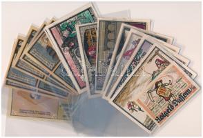 Németország / Weimari Köztársaság 1921. 15db-os vegyes szükségpénz tétel T:I,I-
Germany / Weimar Re...