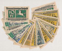 Németország / Weimari Köztársaság 1921. 15db-os vegyes szükségpénz tétel T:I,I-,III Germany / Weimar Republic 1921. 15pcs of various necessity notes C:UNC,AU,F