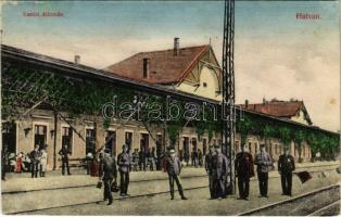 1912 Hatvan, vasútállomás (EK)