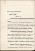 1945 Bp, Magyar Folyam és Tengerhajózási Rt. kérelme Gerő Ernő miniszternek címezve