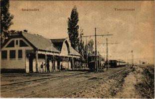 Szentendre, HÉV vasútállomás, vonatok
