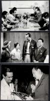 9 db kommunista politikusokat ábrázoló fotó (Kádár, Maróti, Lázár), 12×9 és 28×20 cm közötti méretekben