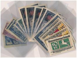 Németország / Weimari Köztársaság 1920-1921. 16db-os vegyes szükségpénz tétel, közte 6db osztrák T:I...