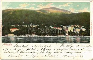 1906 Abbazia, Opatija; Panorama-Serie. Koch & Bitriol (EK)