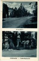1938 Abádszalók, községháza, takarékpénztár (szakadások / tears)
