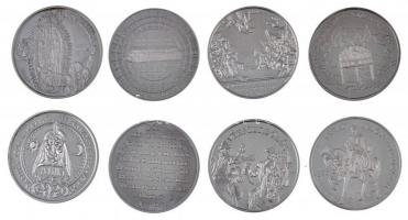 1996. "A magyarok honfoglalásának 1100 éves évfordulója emlékére" 8xklf db-ból álló jelzet...