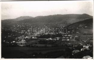1940 Selmecbánya, Banská Stiavnica; látkép a Kálvária hegyről / general view from the calvary hill. Vaitzik photo