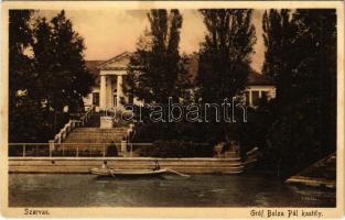 Szarvas, Gróf Bolza Pál kastélya