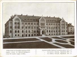 Pécs, Egyetemi Szent Mór Kollégium főhomlokzata, Maurinum Pécs Hungaria (EM)