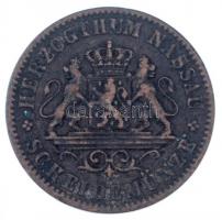 Német Államok / Nassau 1860. 1kr Cu T:2-,3
German States / Nassau 1860. 1 Kreuzer Cu C:VF,F
Krause...