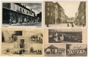 27 db RÉGI történelmi magyar város képeslap / 27 pre-1945 town-view postcards from the Kingdom of Hungary