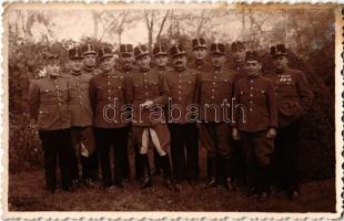 Osztrák-magyar katonai tisztek / WWI Austro-Hungarian (K.u.K.) military officers. photo (fl)