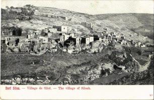 Jerusalem, Dorf Siloa / Village de Siloe / The village of Siloah (Siloam)
