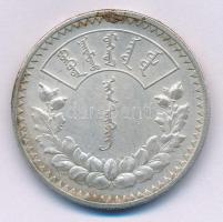 Mongólia 1925. 1T Ag T:1- patina
Mongolia 1925. 1 Tugrik Ag C:AU patina
Krause KM#8