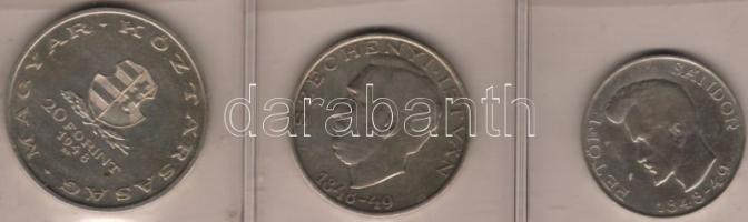 1948 5,10,20Ft ezüst T:1/2