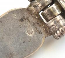 Ezüst(Ag) nyaklánc, jelzett, h: 68 cm, bruttó: 55,6 g