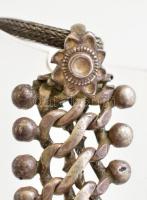 Ezüst(Ag) antik nyaklánc, jelzés nélkül, nettó: 114,8 g