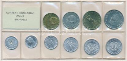 1984. 2f-20Ft (10xklf) érmés forgalmi sor fóliatokban T:1