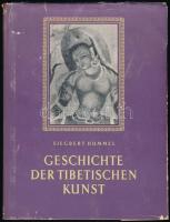 Siegbert Hummel: Geschichte der Tibetischen Kunst. Leipzig,1953,VEB Otto Harrassowitz. Német nyelven. Fekete-fehér és 3 színes képpel, és egy kihajtható térképpel illusztrált. Kiadói félvászon-kötés, kiadói szakadt papír védőborítóban.