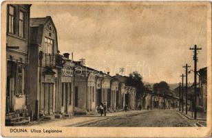 1944 Dolyna, Dolina; Ulica Legionów / street view, shops (EK)