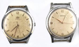 Vegyes mechanikus karórák, főleg alkatrésznek, Doxa, Marvin