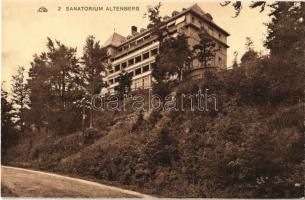 Strasbourg, Strassburg; Sanatorium Altenberg (from postcard booklet)
