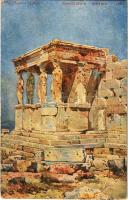 1915 Athína, Athens, Athenes; Erechtheion, Greek temple (EK)